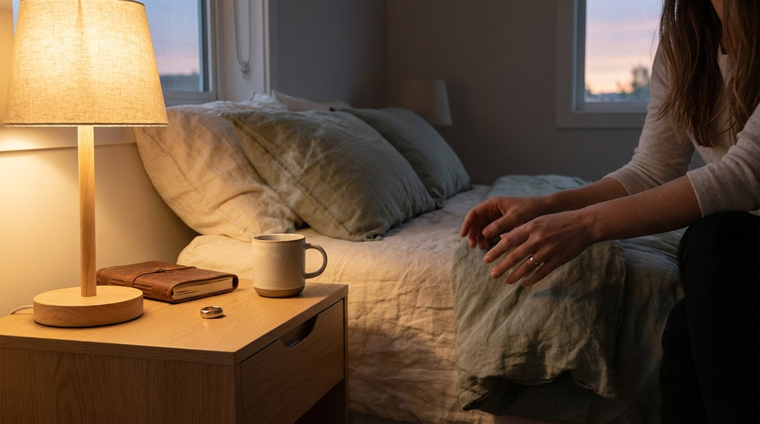 Mente agitada por la noche: Estrategias naturales para un sueño reparador.